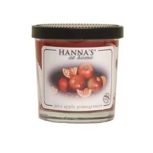  Hannas At Home Juicy Apple Pomegranate 4oz Candle