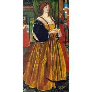  FRAMED oil paintings   Edward Coley Burne Jones   24 x 48 