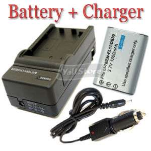 Li 60B Battery+Charger for Olympus FE 370 FE370 FE 370  