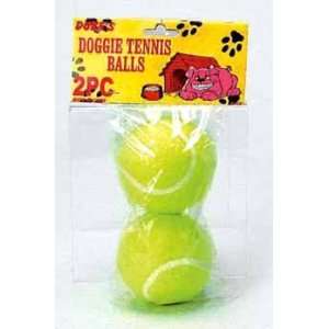  2 Piece Doggie Tennis Balls Case Pack 50