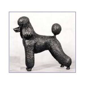  Poodle (Pet Trim) Cold cast Bronze Figurine 4.75 Inches 