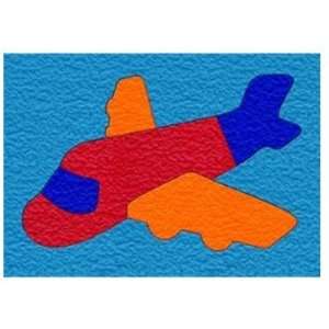    Lauri Toys Crepe Rubber Puzzle Airplane (5 pc) Toys & Games