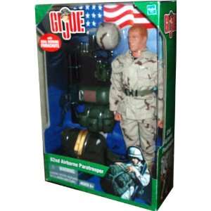  2003 G.I. Joe 11 Inch Tall Action Figure   82nd Airborne Paratrooper 