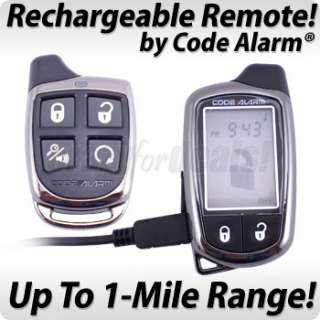 Code Alarm CA6551SST 1 Mile Range 2 Way Car Alarm & Remote Start 