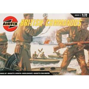  Airfix   1/72 WWII British Commandos (Plastic Figure Model 