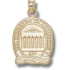  University of Mississippi Seal Pendant (14kt) Sports 