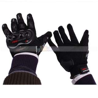 New Bicycle Motorcycle Riding Protective Gloves Black XL  