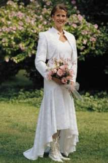  Wedding Dress with Bolero Jacket Clothing