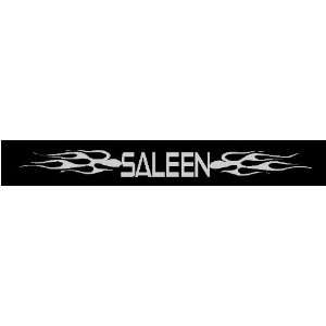 Mustang Saleen Flame Windshield Decal
