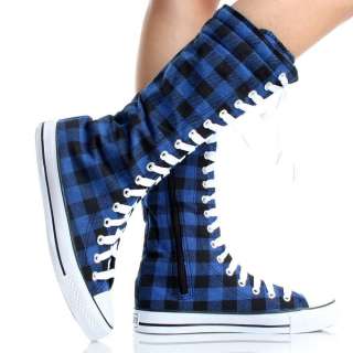  Canvas Sneakers Ladies Flat Skater Punk Fashion Womens Skate Shoes 