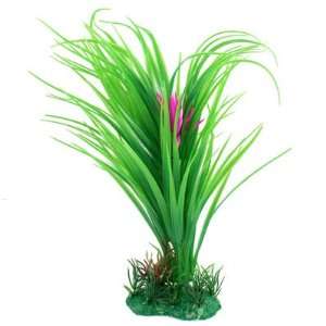  Como Artificial Pink Flower Green Grass 11.8 Length Plant 
