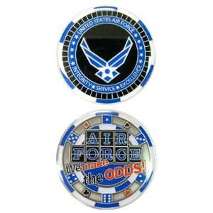  Air Force We Make the Odd Challenge Coin 