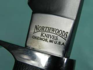 RARE US NORTHWOODS Custom 2002 Fighting Micarta Knife  