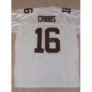  Josh Cribbs signed autographed Authentic jersey Cleveland 