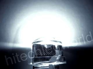 10pcs High Power 1W 8mm White LED Lamp Light Bulb 70lm  