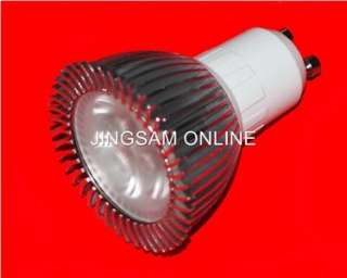 Lot30 Dimmable GU10 3*1W LED Spot Light Warm White 110/230VAc 60º