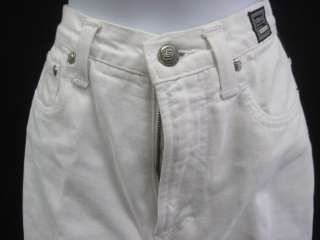 VERSACE JEANS COUTURE White Denim Jeans Size 29  