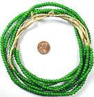 Strands African Green WHITE HEART Trade