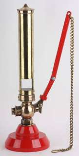 Train Whistle Vintage 12 inch steam engine antique old fire engine red 