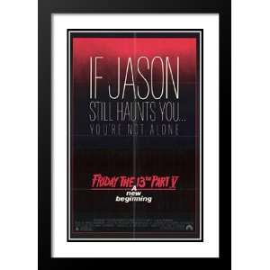 Friday the 13th Part 5 20x26 Framed and Double Matted Movie Poster 