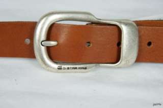 Star Raw Leather Belt Mens 85M ( 34) New  