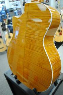 The finish used to create this guitars lustrous gloss top, back, and 