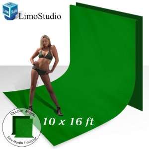  LimoStudio DOUBLE Green Chromakey muslin 10 x 16 ft 