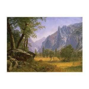  Albert Bierstadt   Yosemite Valley Giclee Canvas