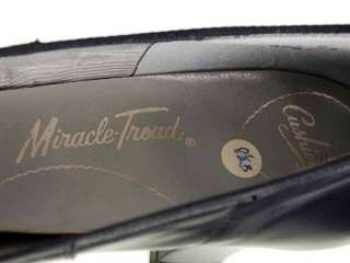 Vintage Blue Leather Pumps Shoes NIB 1950 8.5 Miracle  