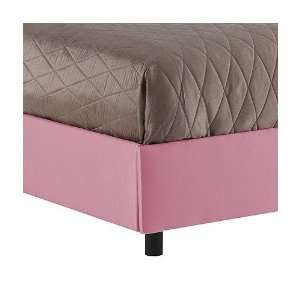   Furniture Plain High Arch Bed in Wood Rose   King
