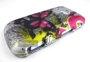 BUTTERFLY Hard Case Cover StraightTalk LG 900G Phone  