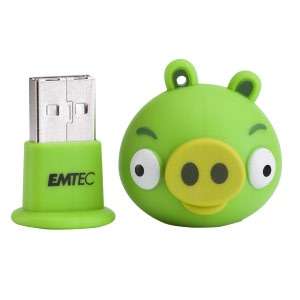   EMTEC A105 Angry Birds 4 GB USB 2.0 Flash Drive   Minion Pig by Emtec