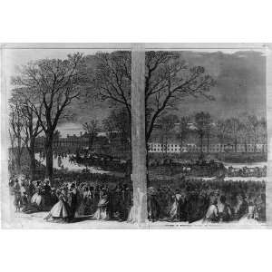   1865 Funeral of President Lincoln, at Washington, D.C.