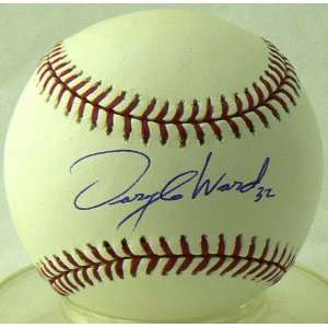  Daryle Ward Autographed Baseball   Autographed Baseballs 