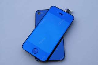 iPhone 4G LCD+Touch Screen+Housing Replacement full set assembly BLue 
