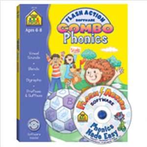  Phonics Flash Action Software & Toys & Games
