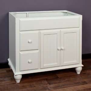  36 Daulton Vanity Cabinet   Cabinet Only   Creamy White 