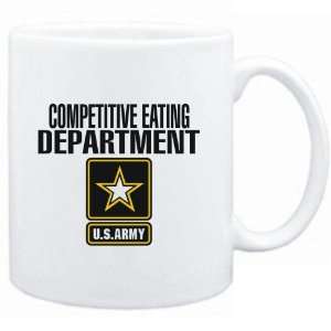  Mug White  Competitive Eating DEPARTMENT / U.S. ARMY 