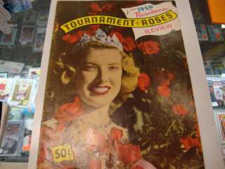 1950 TOURNAMENT OF ROSES PARADE PROGRAM VERY GOOD CONDI  