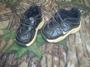 Toddler Boys Black Nike Sneakers Size 4c Baby Jokul V  