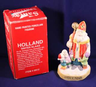 Santas of the Nations HOLLAND Christmas Ornament Collectible Figure 