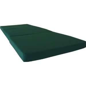  Brand New Solid Green Shikibuton Tri Fold Foam Beds 3 