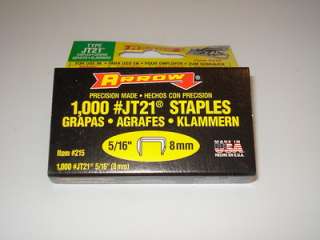1212.) Arrow staples for JT21, JT21CM & T27 Staplers  