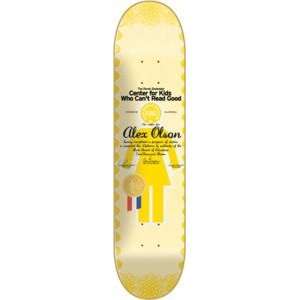 Girl Alex Olson Diplomas Skateboard Deck   8 x 31.87 