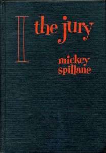 THE JURY Mickey Spillane 1947 1ST ED 1 of 3,000 HB w/dj & SIGNED 