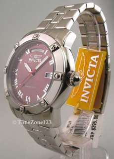 MENS INVICTA STEEL SPORT 10 ATM DAY DATE NEW WATCH 5258  