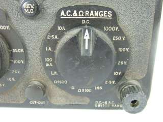 AVO Model 8 * Tested * Vintage Multimeter  