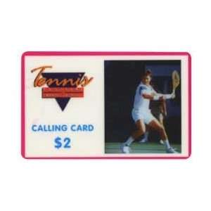   Card $2. Jimmy Conners Playing Tennis (Festival At Myrtle Beach, SC