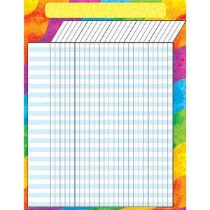   Resources Rainbow Incentive Chart, Multi Color (7623)