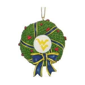  West Virginia   Wreath Ornament